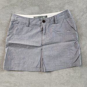 Icebreaker Merino Women's Destiny Skirt light Gray Size 29/8 Unlined 102175401